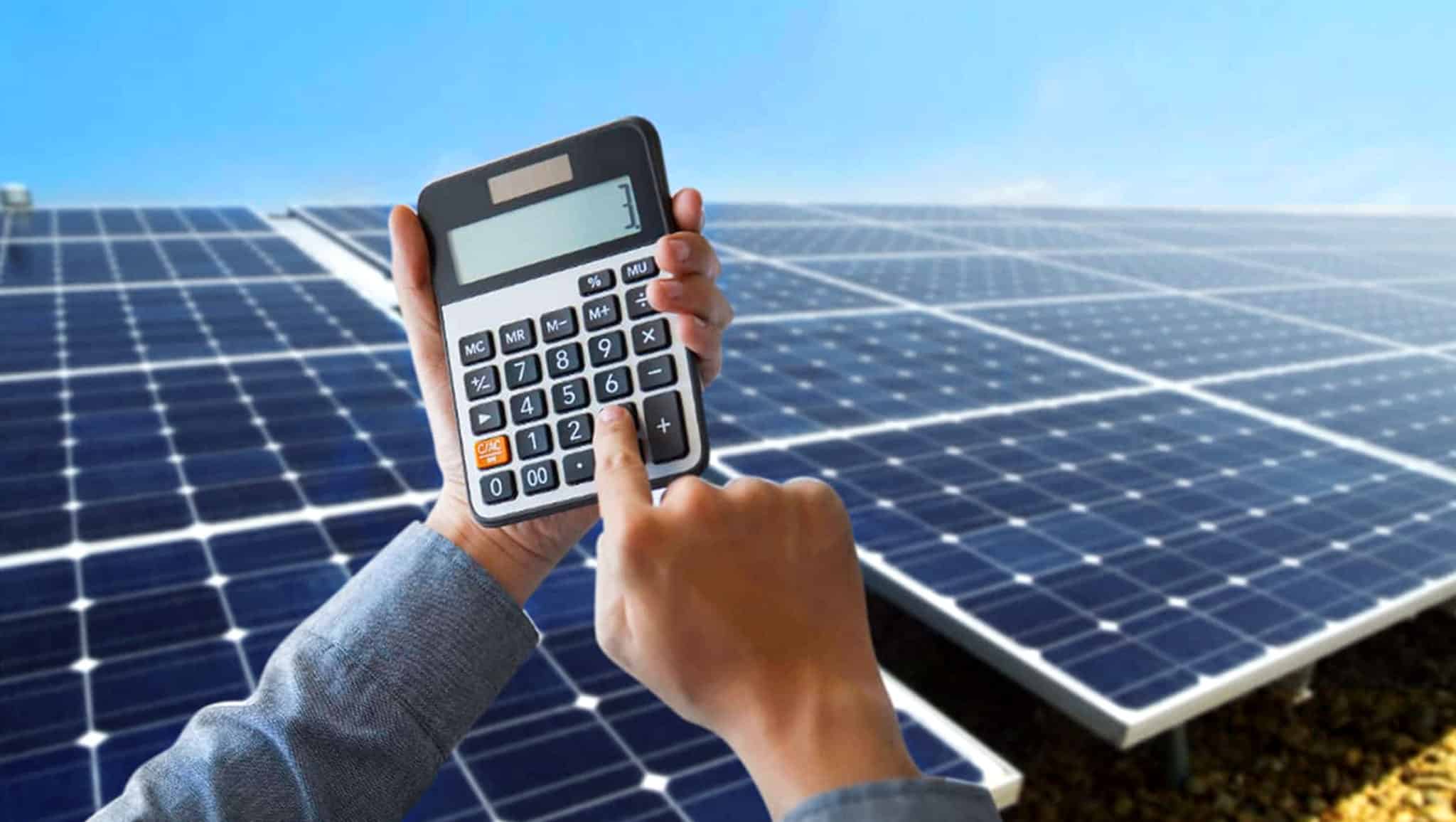Solar calculator image