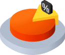 Percentage Icon Percentage Icon